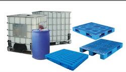 供应河北石家庄储存吹塑、注塑塑料托盘、蓝色200L吹塑大桶13963627160吨桶