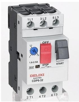 德力西电气推出新产品CDP6电动机断路器