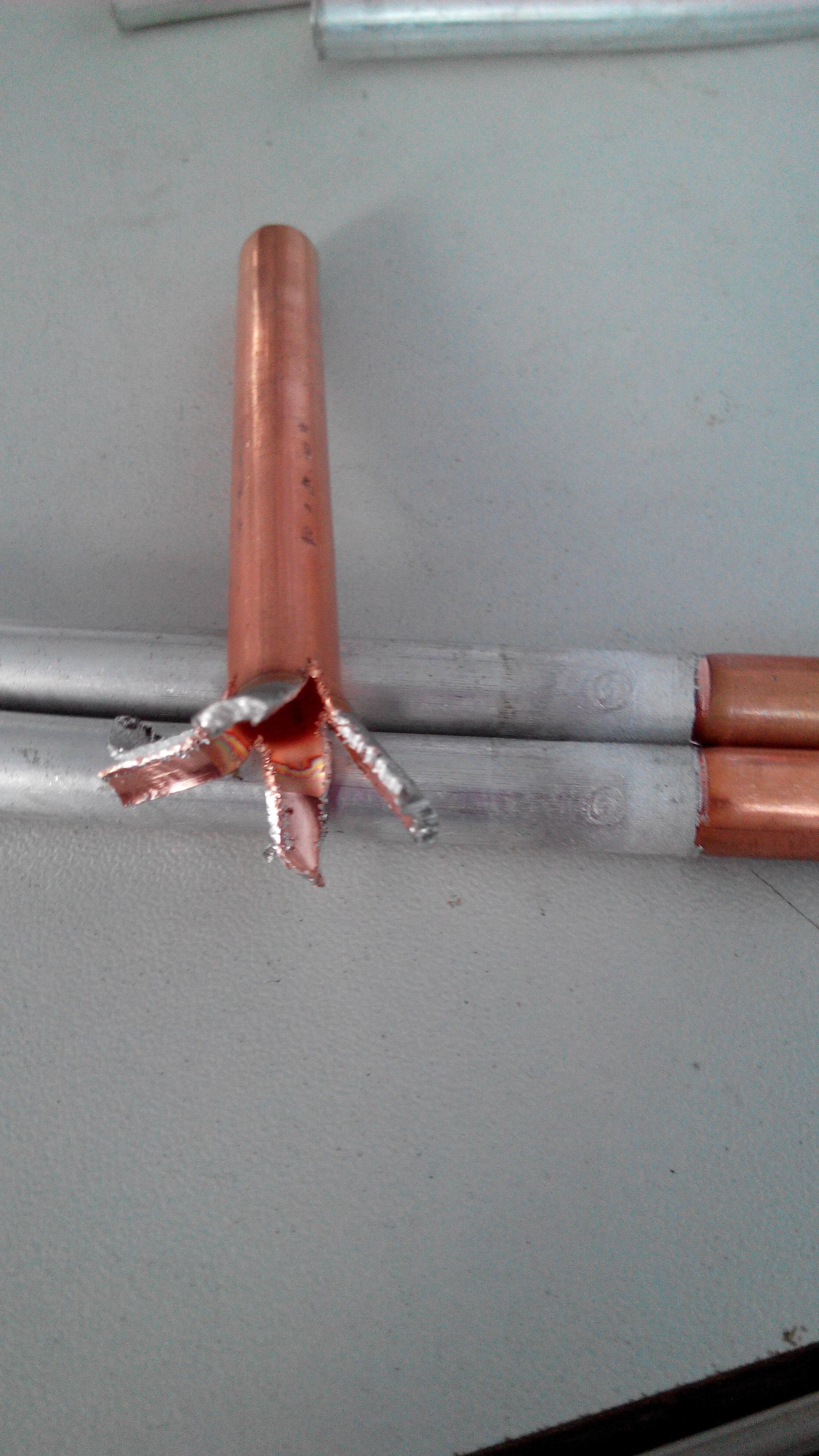 铜铝管对焊机 空调管对焊机