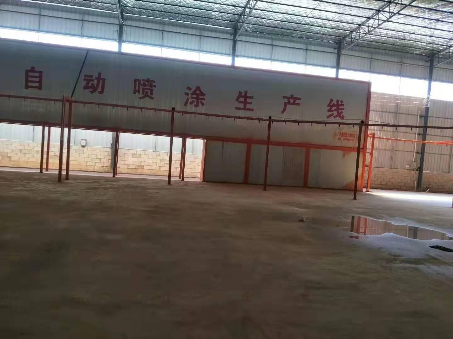 四川重庆铝艺大门   自动喷塑生产线  静电喷塑设备
