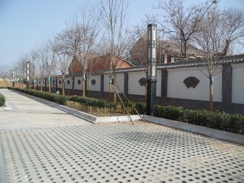 唐语砖雕TY-QD132菱形纹青砖砖雕
