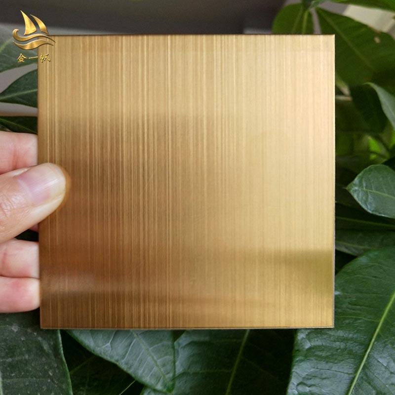 厂家直销钛金拉丝不锈钢板 钛金不锈钢拉丝板 钛金拉丝板