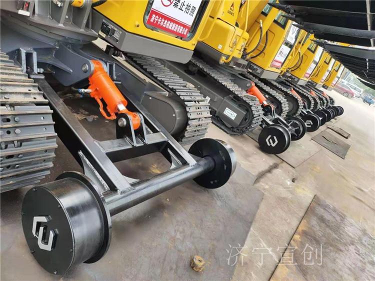 挖掘机升降驾驶室改装定制生产厂家 济宁宣创工程机械设备