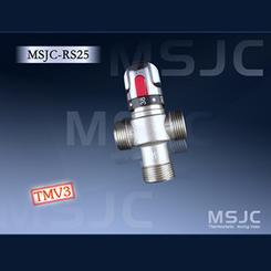 小型热水系统自动恒温阀MSJC-RS25