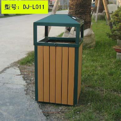户外垃圾桶钢木垃圾桶垃圾箱塑胶木垃圾桶