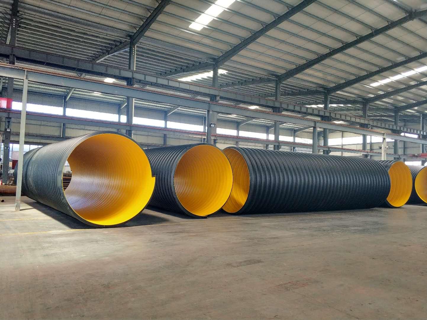 HDPE双壁波纹管 波纹管 排污管 通风管 缠绕管 钢带管 螺纹管