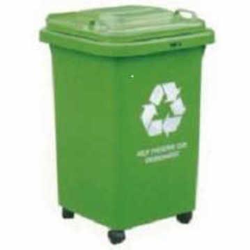 供应滨州塑料垃圾桶（厂家生产，蓝格18）山东菏泽塑料环卫垃圾桶热销中