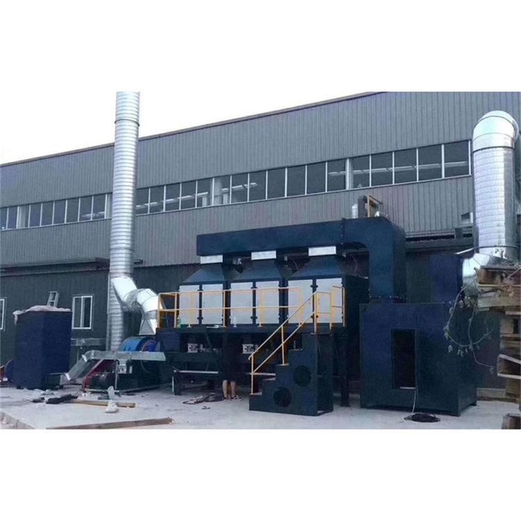 催化燃烧活性炭吸附脱附装置处理工业废气