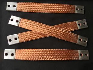 大电流金属铜编织线软连接（镀锡铜）