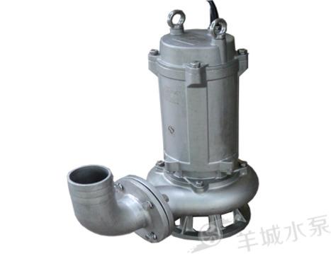 羊城水泵直销不锈钢潜水泵-WF全不锈钢潜水泵-污水排污泵