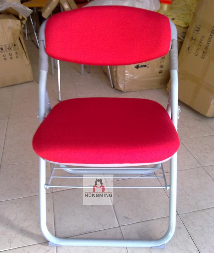 扪皮折叠凳 软座折叠椅 皮面折叠椅 办公折叠椅