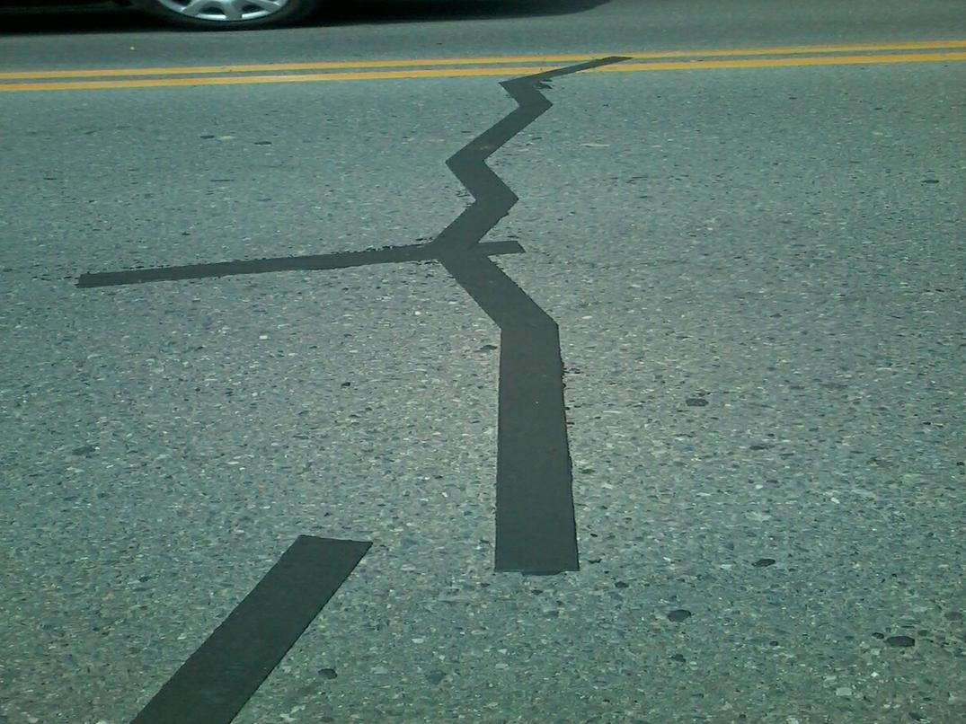 公路裂缝专用自粘贴缝带