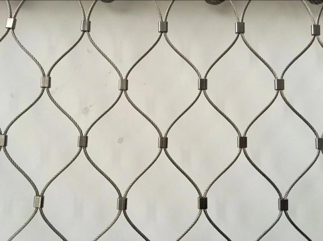 304不锈钢绳网兜编织绳网高空防坠物安全网阳台防护网植物攀爬网