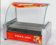 五辊七辊十辊台湾香肠机热狗机烤肠机汉堡机