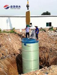 郑州一体化污水泵站 一体化预制泵站，井筒组成