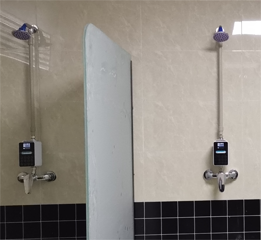 洗澡扫码收费系统、浴室刷卡节水器