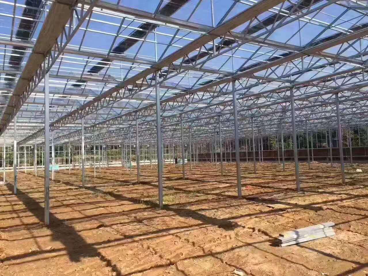 鄂尔多斯玻璃智能温室菜园【筑安金】