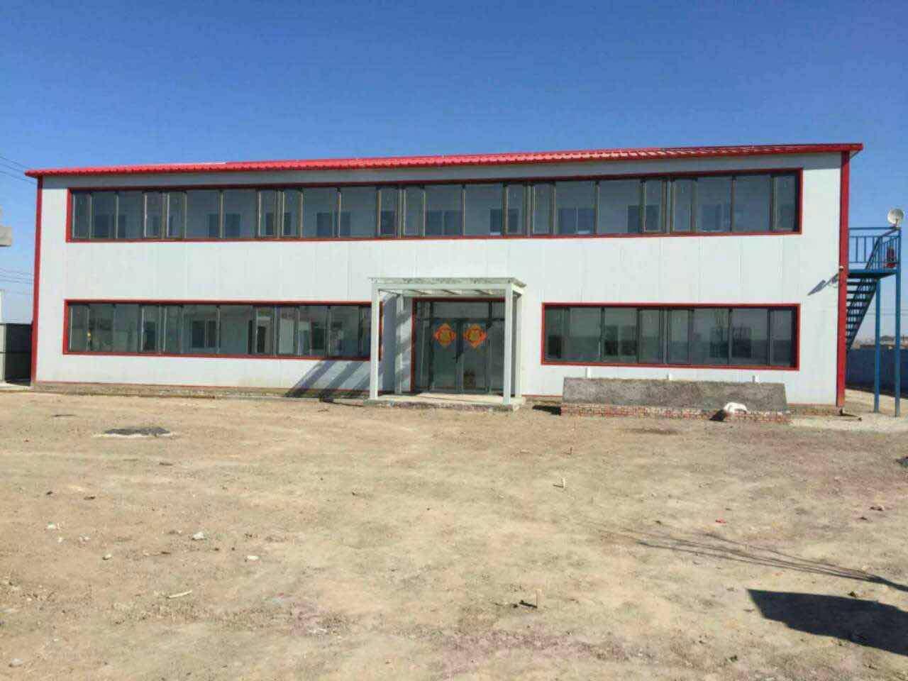 内蒙古通辽市低价环保彩钢房厂家直销工地防火活动房