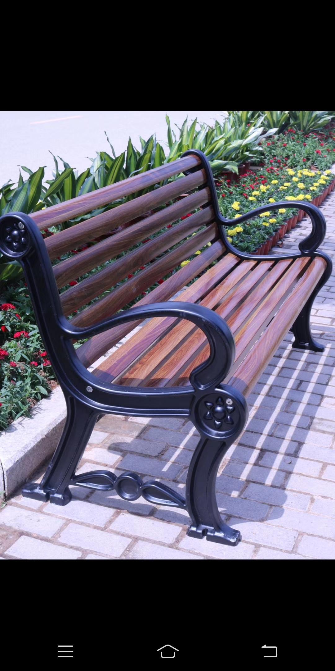 西安高分子长纤维玻璃钢复合材料公园椅厂家供应