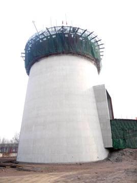 湘潭电厂炉架钢结构防腐