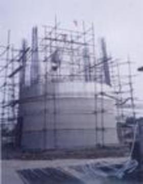 东营专业烟囱建筑公司，水泥砼烟囱滑模，砖烟囱新建，钢烟囱新建