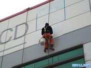 鄂州市大厦玻璃幕墙清洗