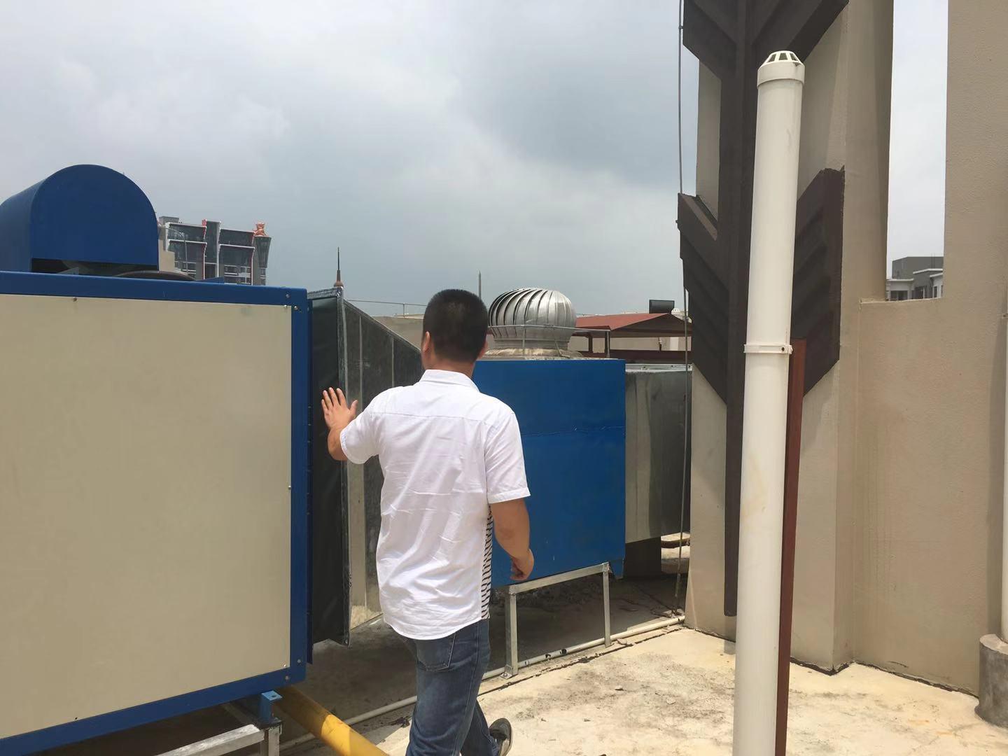 广西柳州写字楼新风换气系统工程商铺排油烟与新风系统专业的公司