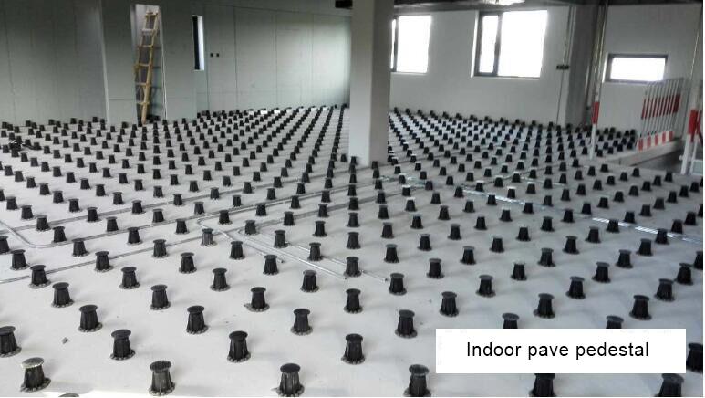 地面水泥压力板\硅酸钙板 瓷砖塑料支撑器 装配式室内地板支撑架