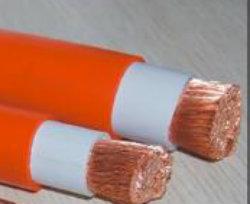 奥力申品牌焊机连接线RVV 1x10mm2 橙色火牛线