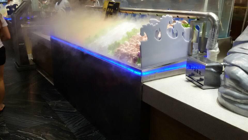 菜品喷雾保鲜机|雾化机|自助餐喷雾机|水果台喷雾