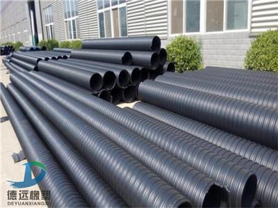 郑州登封pe500钢带增强波纹管价格  波纹管钢带厂家