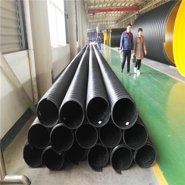 ​陕西汉中DN300钢带增强PE螺旋波纹管厂家