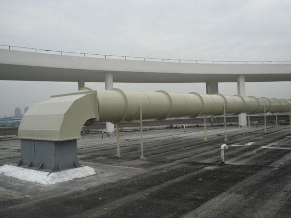 昆山格瑞雅PP空调新风管，排风管，排烟管以及安装