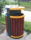 武汉鄂州仙桃孝感黄石咸宁垃圾桶|钢木塑料分类环卫垃圾桶