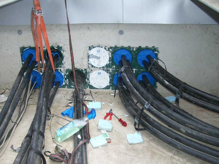 荷兰BEELE公司Riswat地下室多电缆穿墙防水系统
