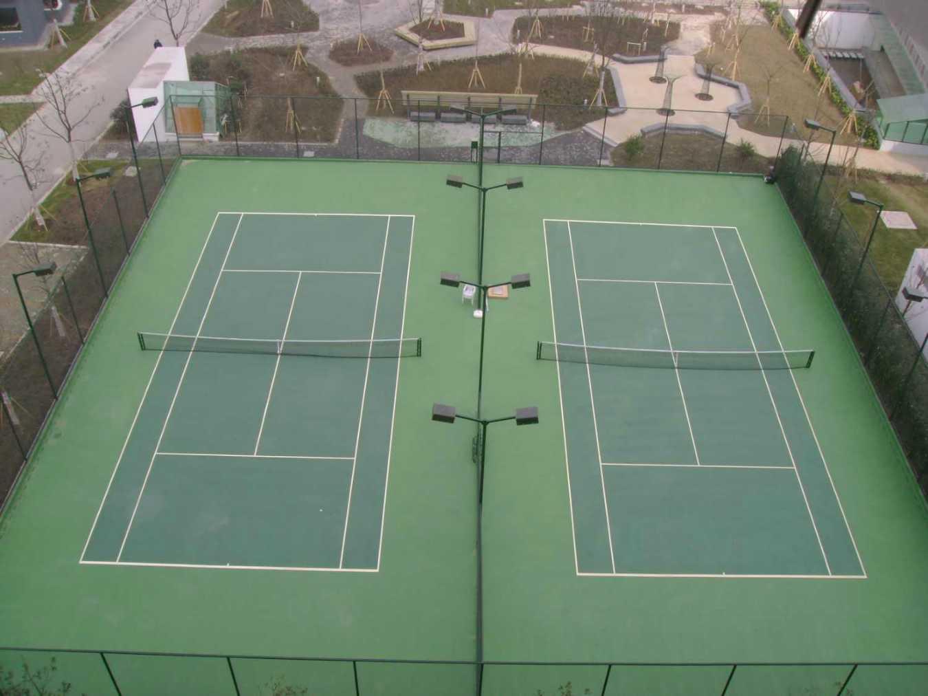 网球场施工企业 室内网球场工程建设