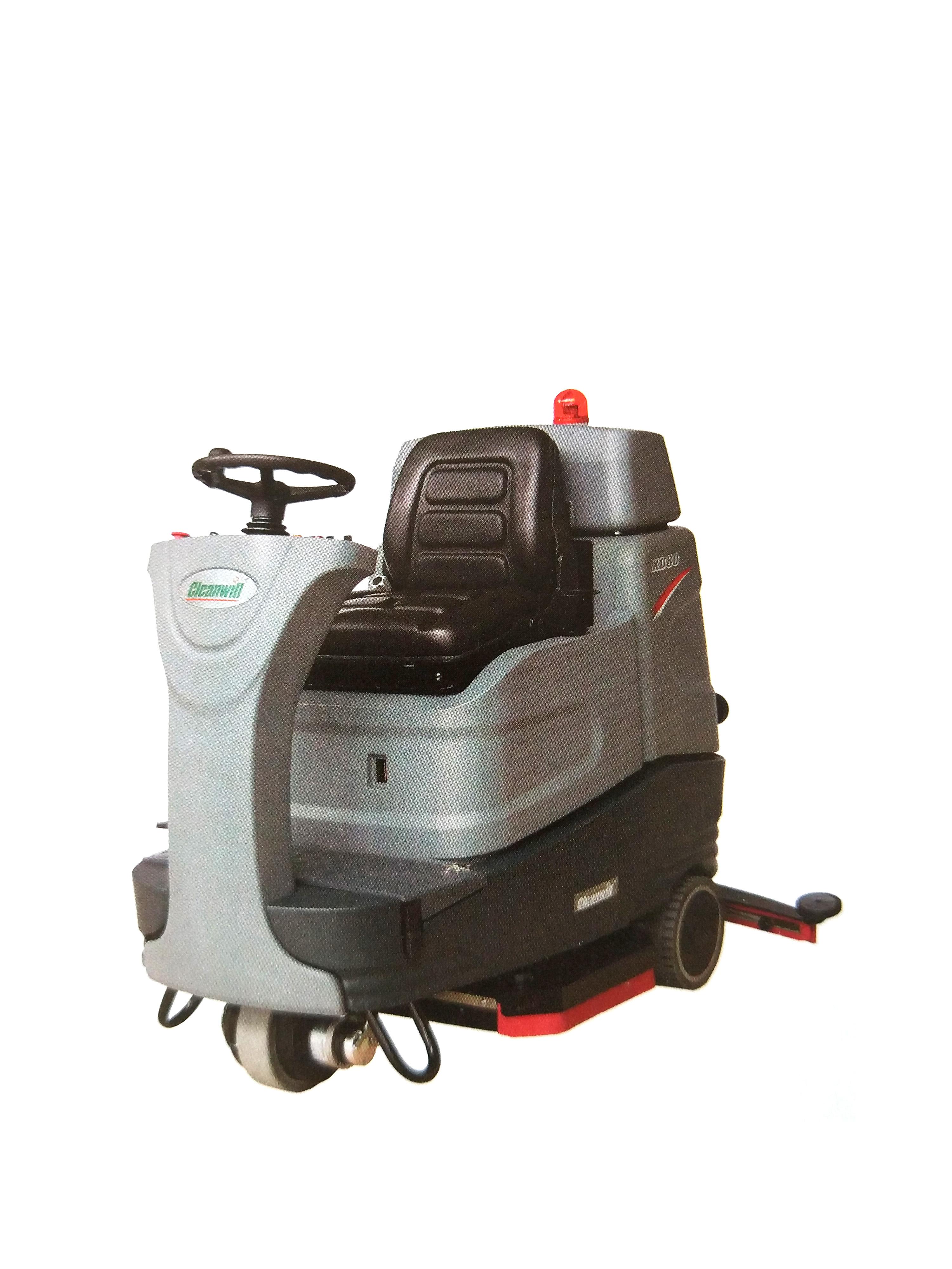 北京自动洗地机XD80物业小区电动驾驶式洗地机厂家供应