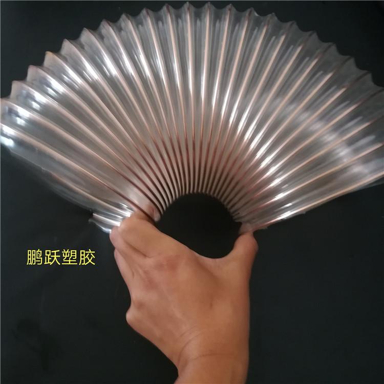 黑龙江pu钢丝软管（聚氨酯材质）高耐磨伸缩风管