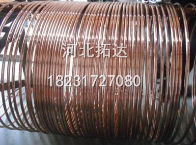 铜包钢圆线制造工艺是采用电镀工艺