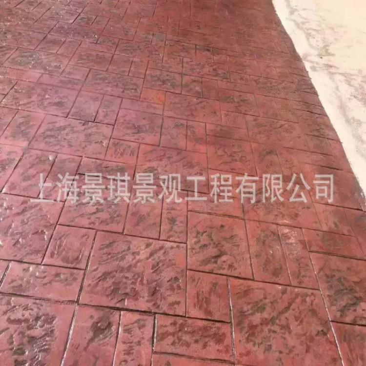 重庆公园木纹压花楼梯专用模具水泥压模材料厂家