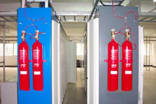 火探管式自动探火灭火，二氧化碳七氟丙烷气体灭火
