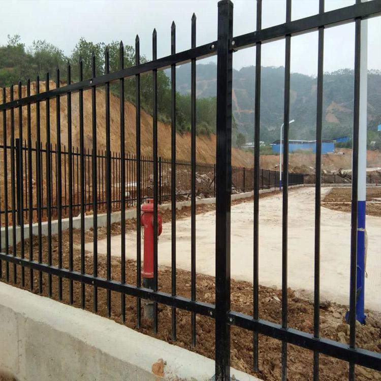 广州厂区围墙护栏组合锌钢护栏佛山小区防护栅栏价格