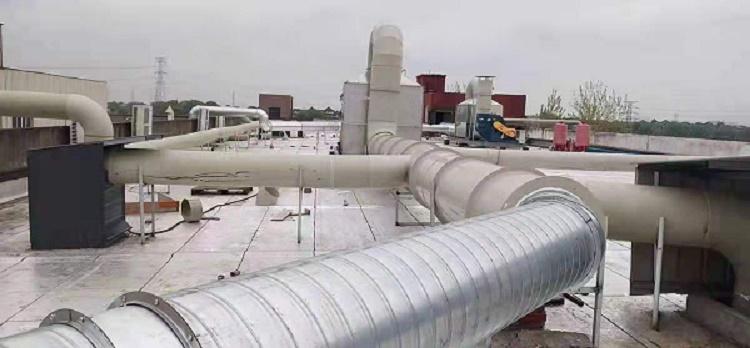 西安PP风管 通风管道 化工废气管道 pp塑料风管加工定制厂家