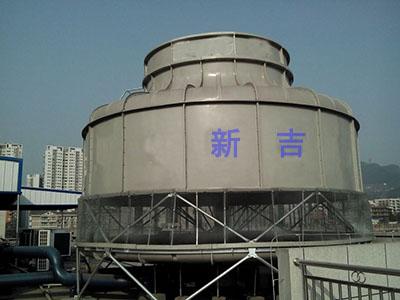 圆形逆流式400T冷却塔 冷却塔供应商