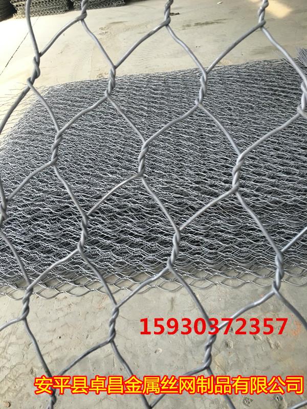 卓昌防腐性强包塑石笼网，可增添景观PVC石笼网