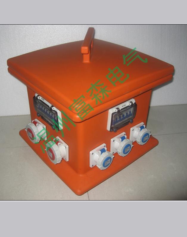 工业插座箱 立式电源动力箱 组合检修箱