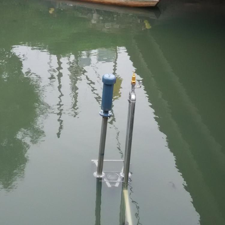 上海瑞柘3.7kw沉水式鼓风机河道治理用水下曝气机