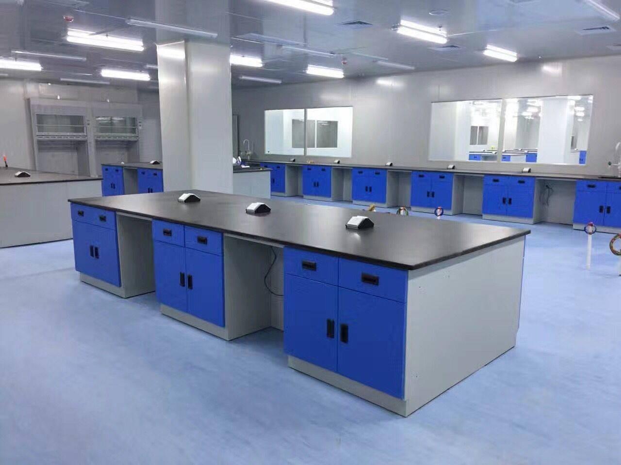 苏州实验室防腐钢木边台-化学操作台高校实验桌