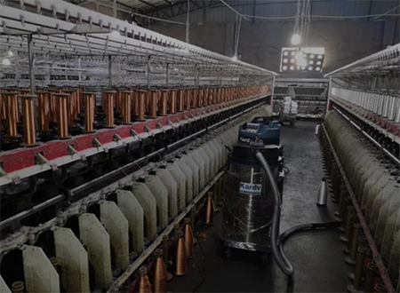 纺织制衣厂专用棉絮/毛绒/线头工业吸尘器