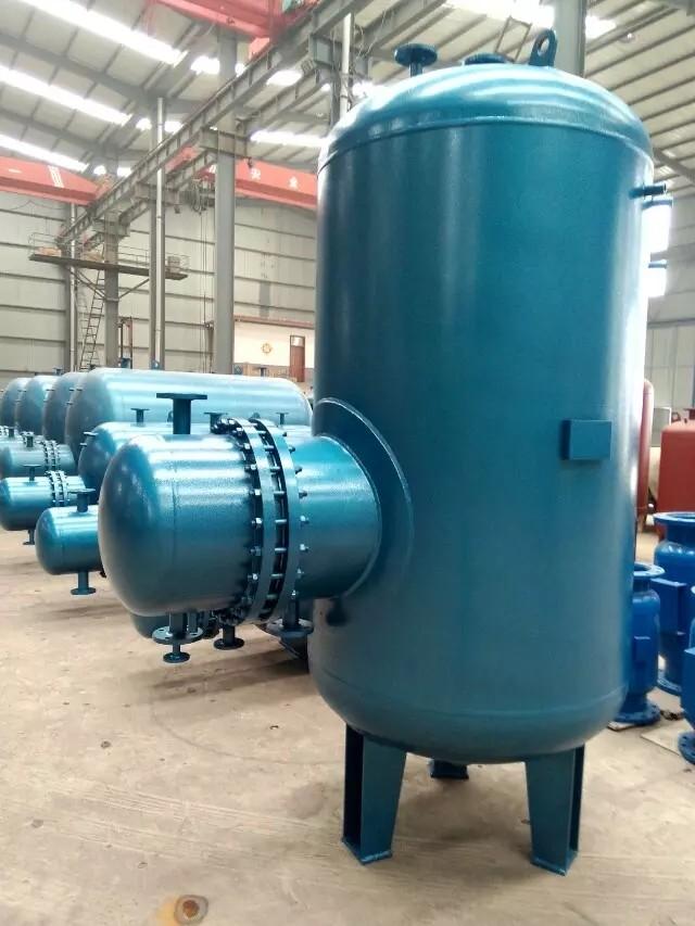 山东水龙王设备/浮动盘管容积式换热器/水加热器